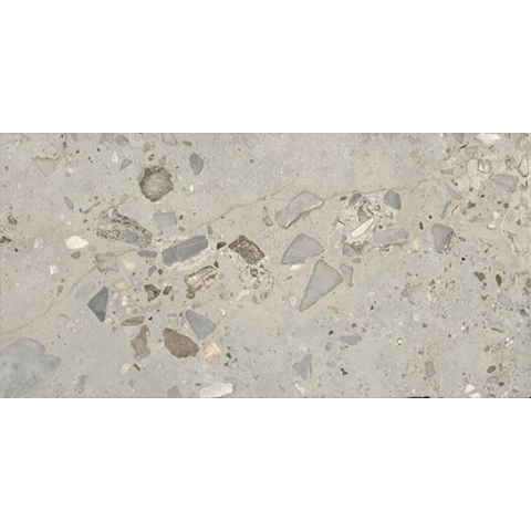 ÉCHANTILLON Ceralto Nobile Polished Carreau VL 600X1200 Sassi Grigio pol-Mat 9mm Ret. SW1449506