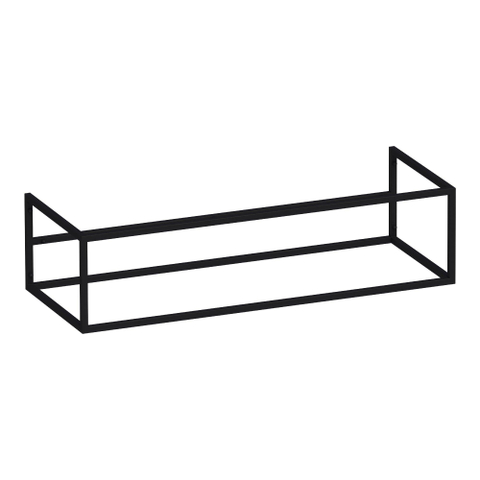 BRAUER Believe cadre - 119x30x45,5cm - sans tablette de fond noir mat SW228301