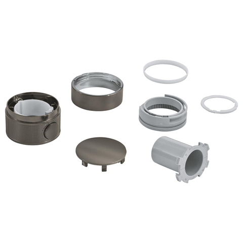 GROHE overige temperatuurgreep - geborsteld hard graphite (antraciet) SW789639