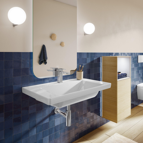 Villeroy & Boch Subway 3.0 Lavabo pour meuble - 800 x 470 x 165 mm - Blanc Alpin CeramicPlus - sans trop-plein SW701258