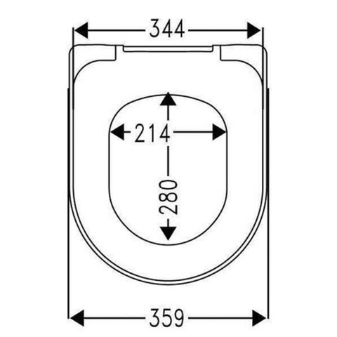 Haro Samar abattant WC blanc avec SoftClose et TakeOff avec charnière C4302G Urea 1315 thermodur. SW89878