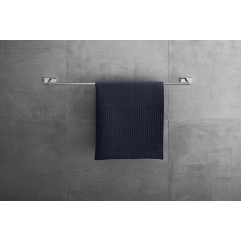 Duravit Karree Handdoekhouder - 80cm - hoogglans chroom SW55125