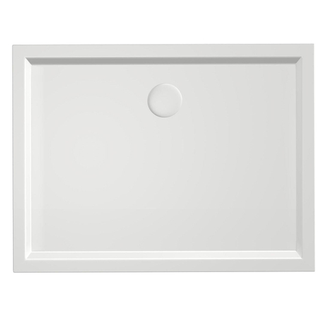 Xenz Mariana receveur de douche - 100x75x7 - Acrylique - blanc SW379425