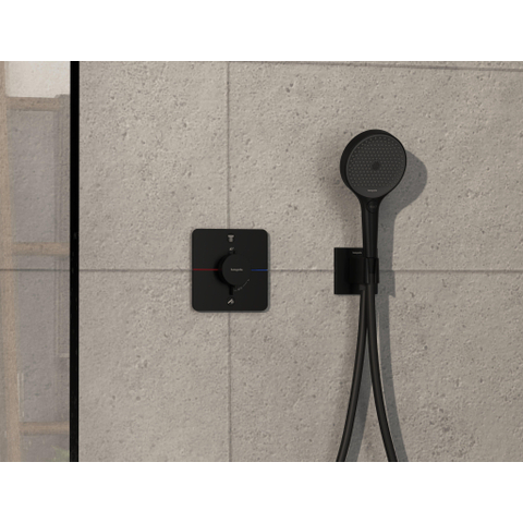Hansgrohe Showerselect comfort q Thermostaat - inbouw - 2 functies - mat zwart SW917853