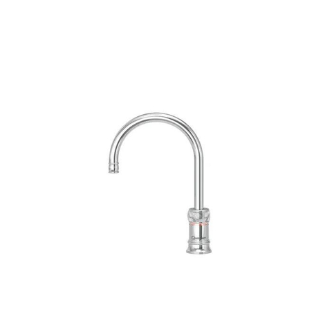 Quooker Classic Nordic Round kokendwaterkraan - draaibare uitloop - Combi reservoir - Warm / kokend water - Chroom SW299655