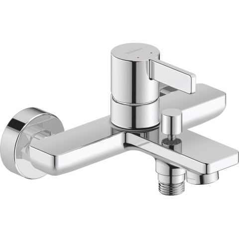 Duravit D-neo 1 greeps badmengkraan - opbouw - 208x136x116.5mm - hoogglans chroom SW640390