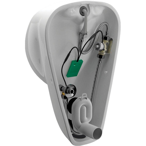 Ipee u1 pack urinal edge mini flush system alimentation secteur SW418007