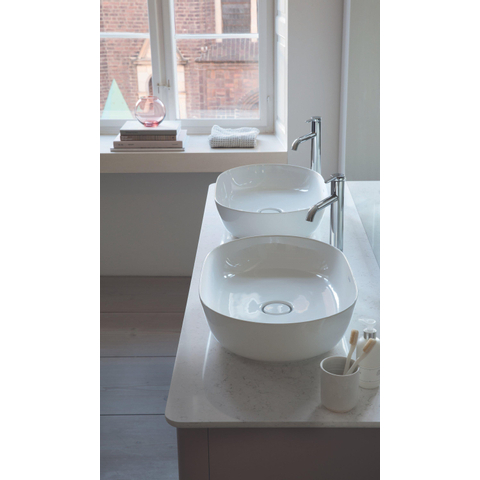 Duravit C.1 1 greeps wastafelmengkraan - 196x40x322mm - hoogglans chroom SW420714