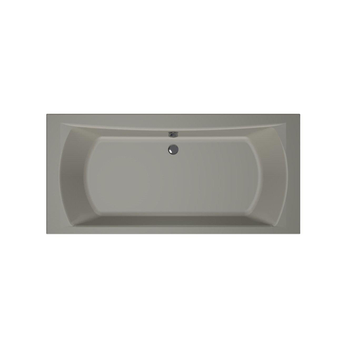 Xenz Robijn Duobad - 190x90x48 - afvoer Midden - acryl - cement SW378351