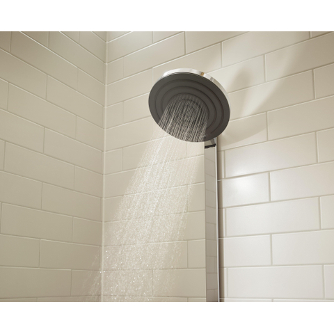 Hansgrohe Pulsify s Howerpipe - 26cm - 2jet - planchet - 40cm - hoogglans chroom SW651114