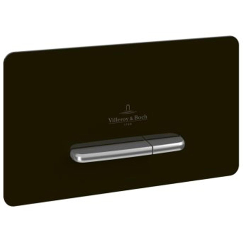 Villeroy & Boch Viconnect bedieningsplaat supreo - 260x153x117mm - zwart SW1387251
