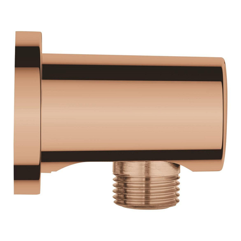 Grohe Rainshower Wandaansluitbocht - ronde rozet - warm sunset (koper) SW98902
