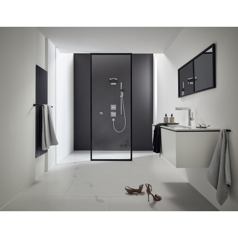 Hansgrohe Pulsify s - hoofddouche 26cm - 2jet - met arm - hoogglans chroom SW651077