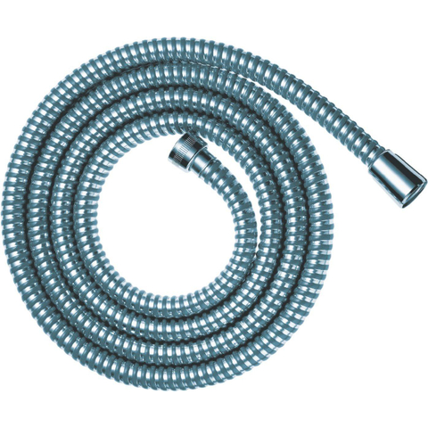 Hansgrohe Metaflex Flexibel - met 1 konische moer en anti-knik - L - 2000mm - hoogglans chroom 0602337