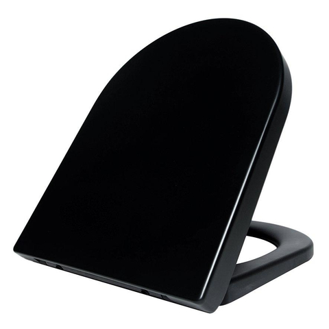 Wiesbaden Vesta Toiletzitting - softclose en quickrelease - mat zwart SW523982