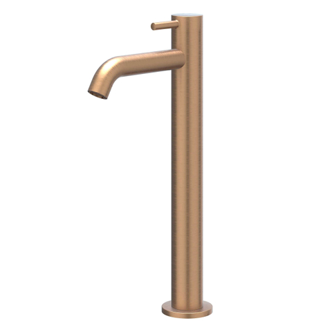 IVY Bond Robinet de lavabo - montage en surface - surélevé - cuivre brossé mat PVD SW1031317