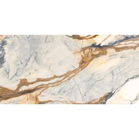 Ceralto Marvella Marble Vloertegel - 60X120 - 6.5mm - zijdeglans - wit SW1579075