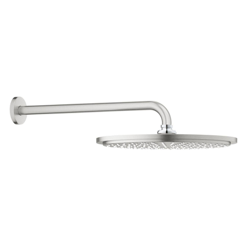 Grohe Rainshower Cosmopolitan 310 Hoofddouche - 31cm - 1 straalsoort - wanddarm 38cm - Supersteel (RVS) SW73276