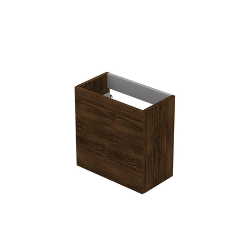 INK Contra/Enter Fonteinkast - 40x22x40cm - 1 deur - push to open of tbv grepen - links/rechtsdraaiend MFC - Koper eiken SW693040