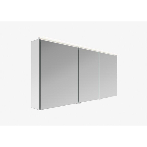 Plieger Lusso spiegelkast – 140.6x64x15.7 cm – 3 deuren, linksdraaiend – Spiegel SW772544