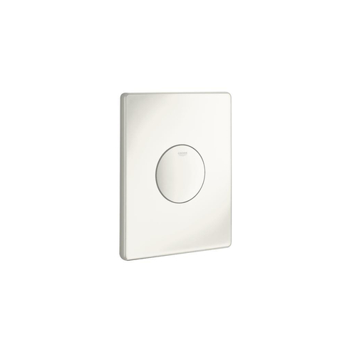 Grohe Skate Bedieningsplaat - enkelspoeling - verticaal - 156x197mm - wit 0442601