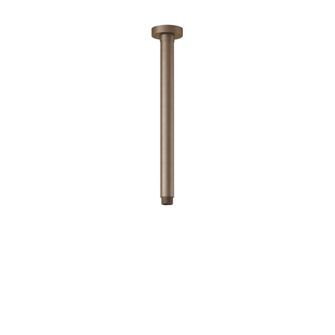 Hotbath Cobber Plafondbuis rond - 30 cm - verweerd messing verouderd goud SW230166