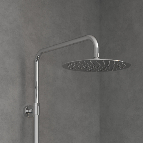 Villeroy & Boch Verve Showers Douchesysteem - met drie functies - voor wandmontage - hoogglans chroom SW974381