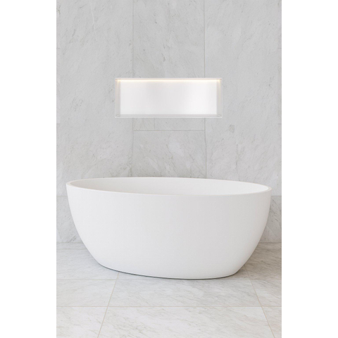 Hotbath &MORE Inbouwbox of inbouwnis - 30x80x10 - frameless + LED - mat wit SW1246617