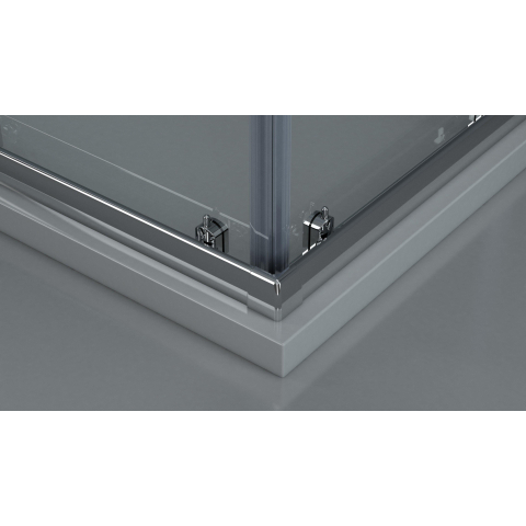 Adema Dawn Douchecabine - 80x80x185cm - vierkant - chroom SW1381736
