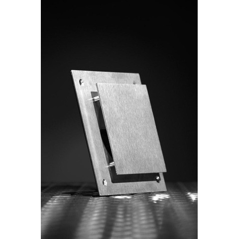 Looox grille d'aération 15x15cm avec pince inox SW101336