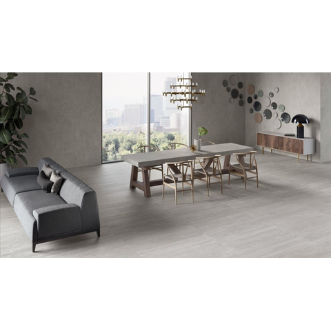 Vtwonen Raw Vloer- en wandtegel 60x60cm 9.5mm R10 porcellanato Grey OUTLETSTORE STORE37874