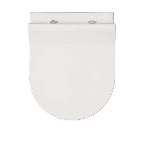 Crosswater Glide II Toiletbril - 46cm - softclose - quickrelease - glans wit SW876223