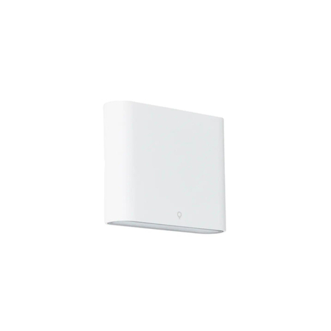 QAZQA Batt wandlamp - 11.5x9x3cm - incl. LED - IP65 - mat wit SW1187196