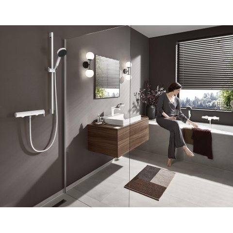 Hansgrohe VIVENIS Eengreeps wastafelmengkraan - 110 zonder afvoer - mat wit SW642495