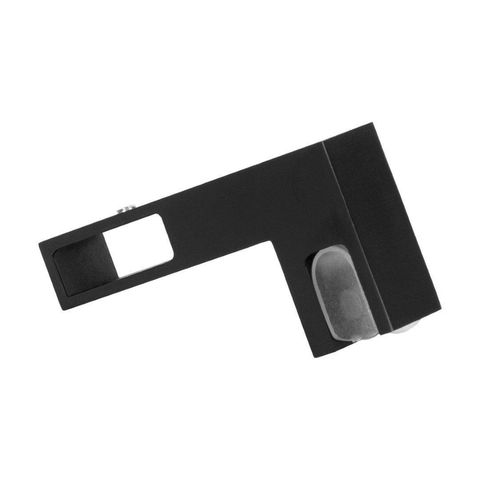 BRAUER Crée porte de douche 140x200cm 2 pièces sans cadre avec anti-calcaire et verre de sécurité 8mm noir mat SW223832