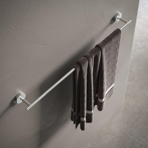 Hotbath Archie Handdoekhouder - 64 cm - mat RVS SW230382