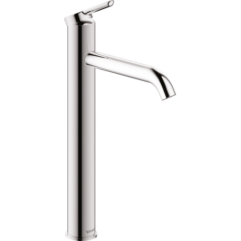 Duravit C.1 1 greeps wastafelmengkraan - 196x40x322mm - hoogglans chroom SW420714