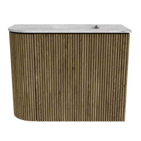 Mondiaz JOYA-DLUX 51.6cm toiletmeubel - ronding links kleur Dusk - Wastafel FAYE positie Rechts 1 kraangat kleur Glace. SW1423159