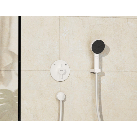 Hansgrohe Duoturn S mitigeur encastré pour 2 fonctions mat blanc SW918493