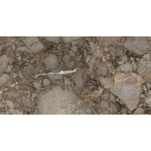 ÉCHANTILLON Ceralto Alabro Vein carreau de sol et de mur 60X120cm rectifié Riverbed Brillant SW912349