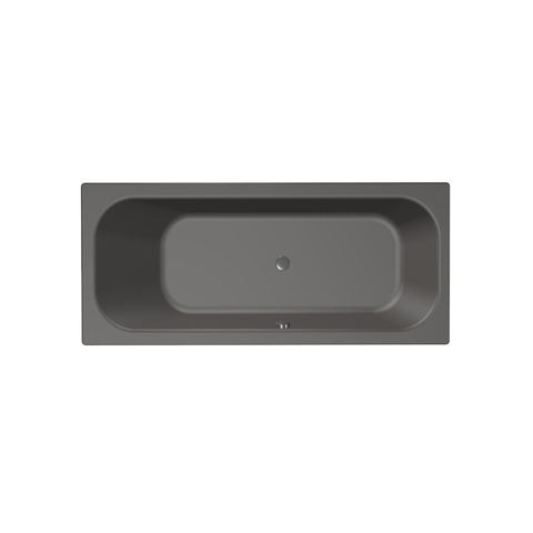 Xenz Aruba Baignoire - 170x75x48 - bonde Centrale - acrylique - anthracite SW102882