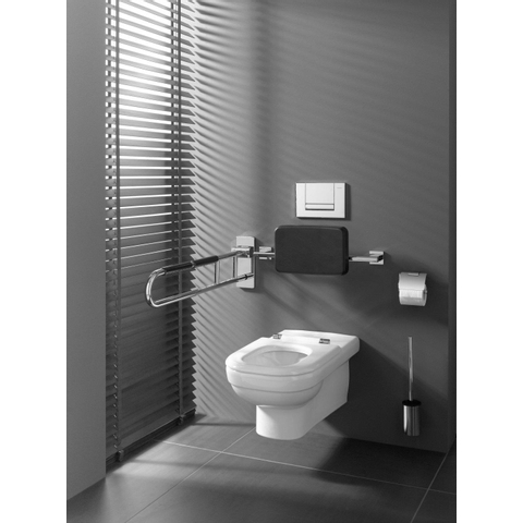 Emco System 2 porte-balai de toilettes chromé SW111502