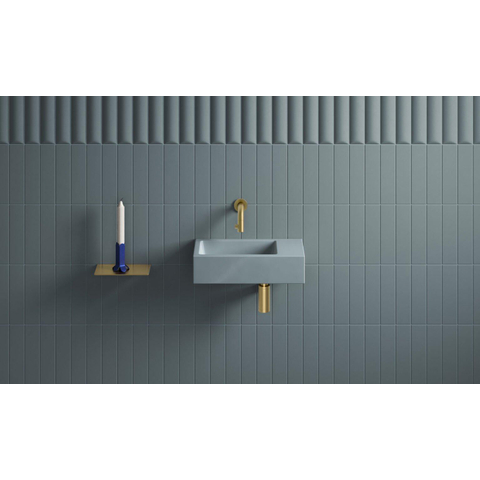 Clou Sjokker tablette téléphone/douche modèle mural or brossé PVD SW799380