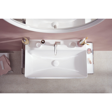 Hansgrohe Tecturis s 1 greeps wastafelkraan - 110 Fine - coolstart - met PushOpen - waste set - hoogglans chroom SW918626