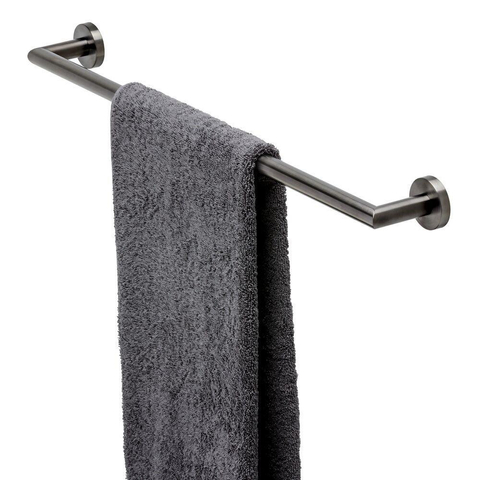 Geesa Nemox Porte-serviettes 64,8cm Noir métal brossé SW451868