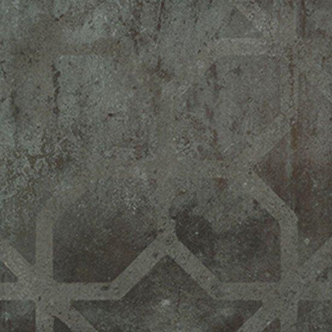 Ceralto Neroli Stone carrelage sol et mur - 14x14cm - 9mm - carré - décor - R9 - black mat (noir) SW795695