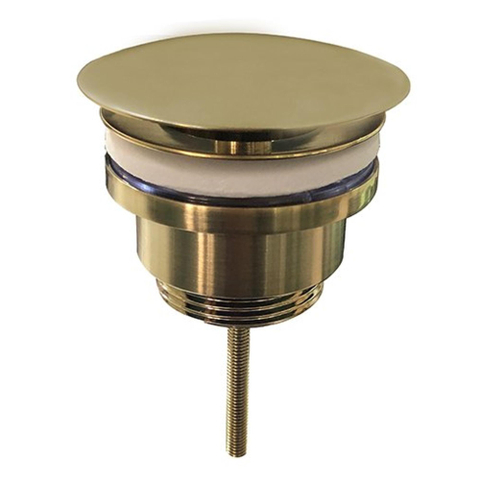 Wiesbaden UniMatch bouchon de vidange ouverte 5/4'' en laiton brossé PVD SW411993