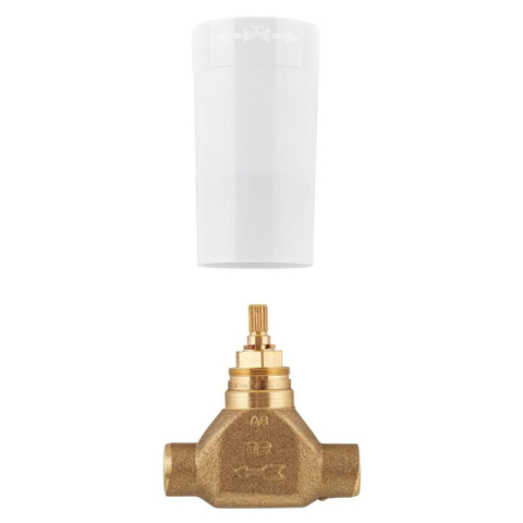 GROHE Universeel corps encastré Longlife robinet d'arrêt encastré sans poignée 15mm 0434175