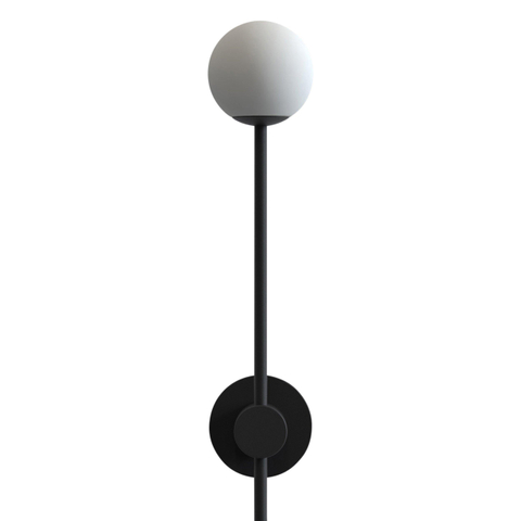 Astro Orb Single applique murale excl. G9 noir mat SW680088