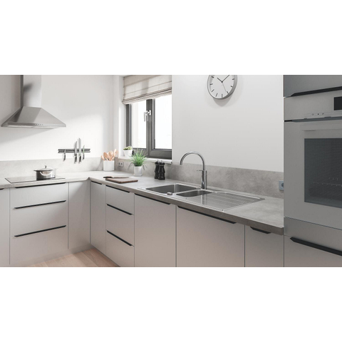 GROHE Wave Cosmo Mitigeur de cuisine - haut - chrome 4339261